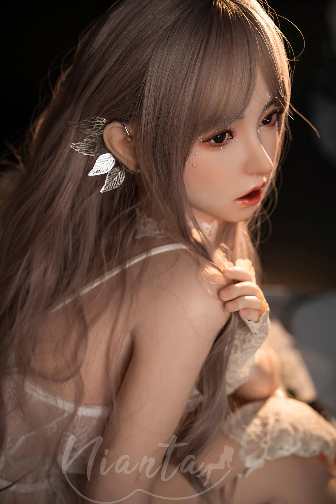 Nianta | 164cm/5ft4 Big Breasts Temptating Erotic Innocent Fairy Silicone-X Lifelike Sex Doll - Bella