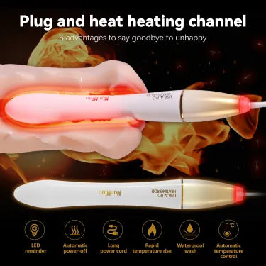 Vagina heating rod