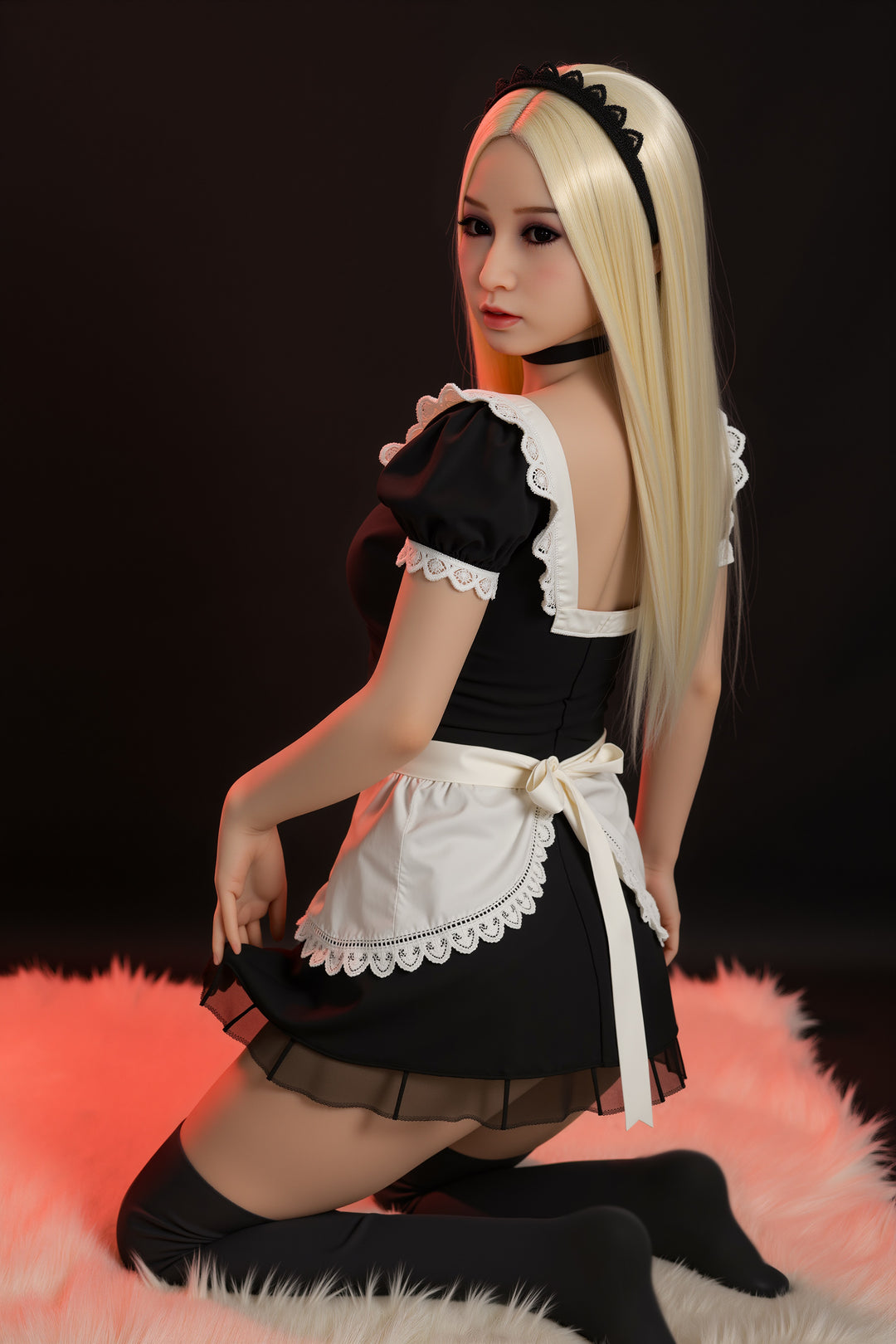 AIBEI | 150cm (4ft 11)  Gorgeous Maid With Beautiful Blonde Hair - Clara（In Stock US）