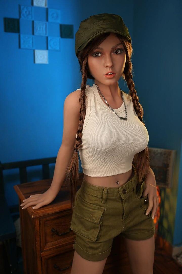 Galaxy Dolls | 157 cm/5 ft2 kleine Brüste asiatische Vintage-Stil Full TPE Sexpuppe - Bertha