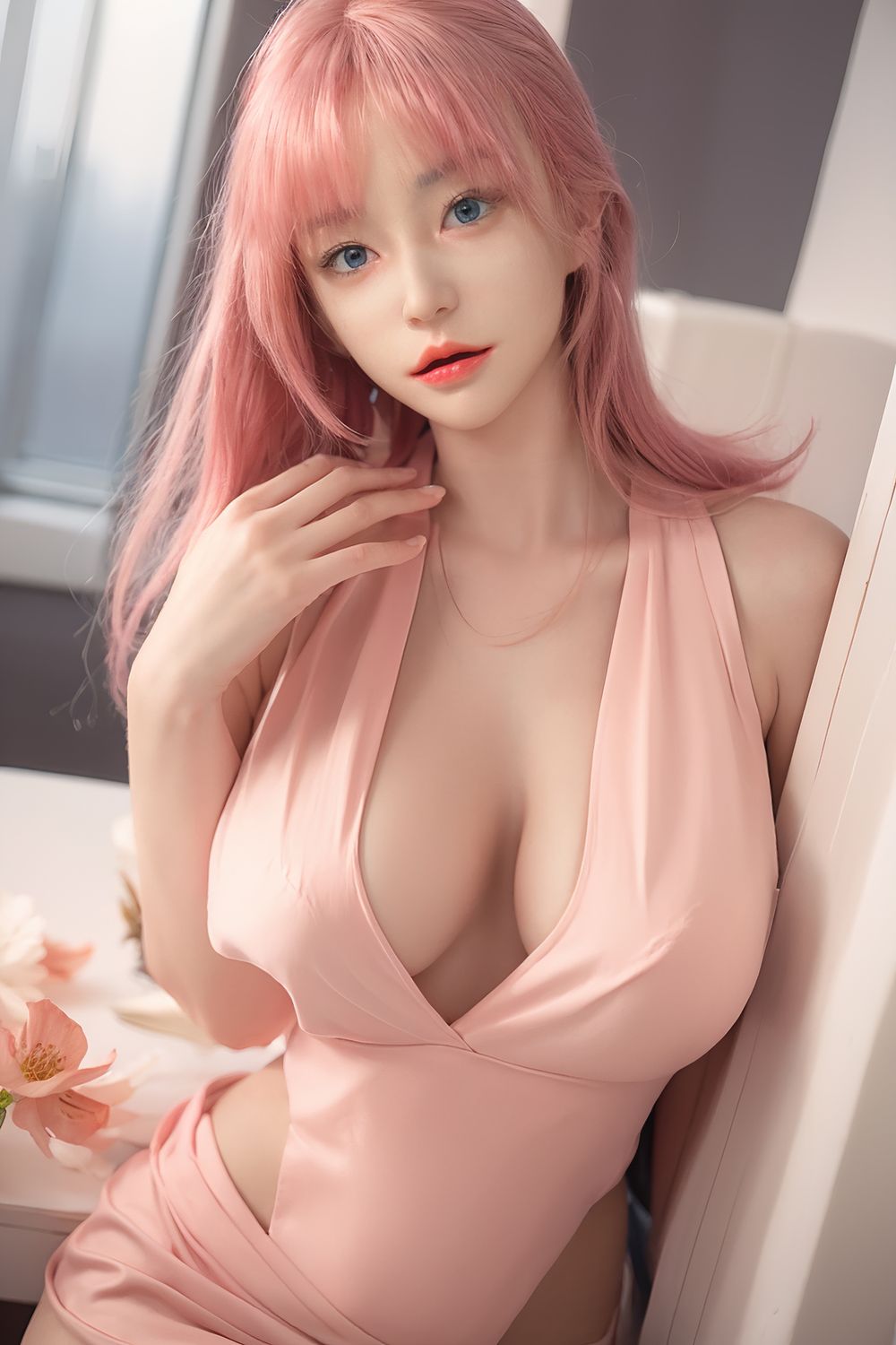 SY Doll | 164 cm/5 Fuß 5 beweglicher Kiefer Silikonkopf Sexpuppe M5 - Clara