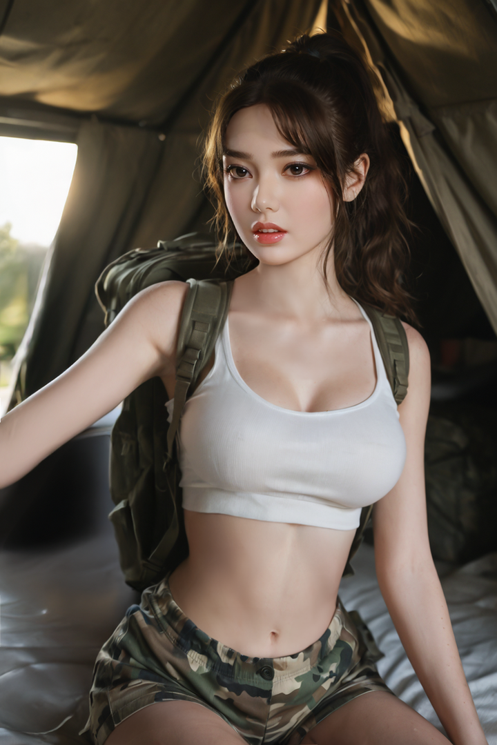 SY Doll | 150m/4ft11 Small Breasts Energetic Sporty Lovely Realistic TPE Sex Doll - Phyllis