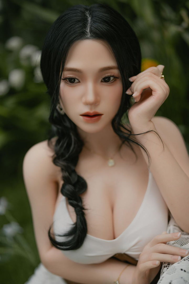 SY Doll  | 164cm/5ft4 Big Breasts Asain Charming Gentle Realistic Full Silicone Sex Doll - Liana
