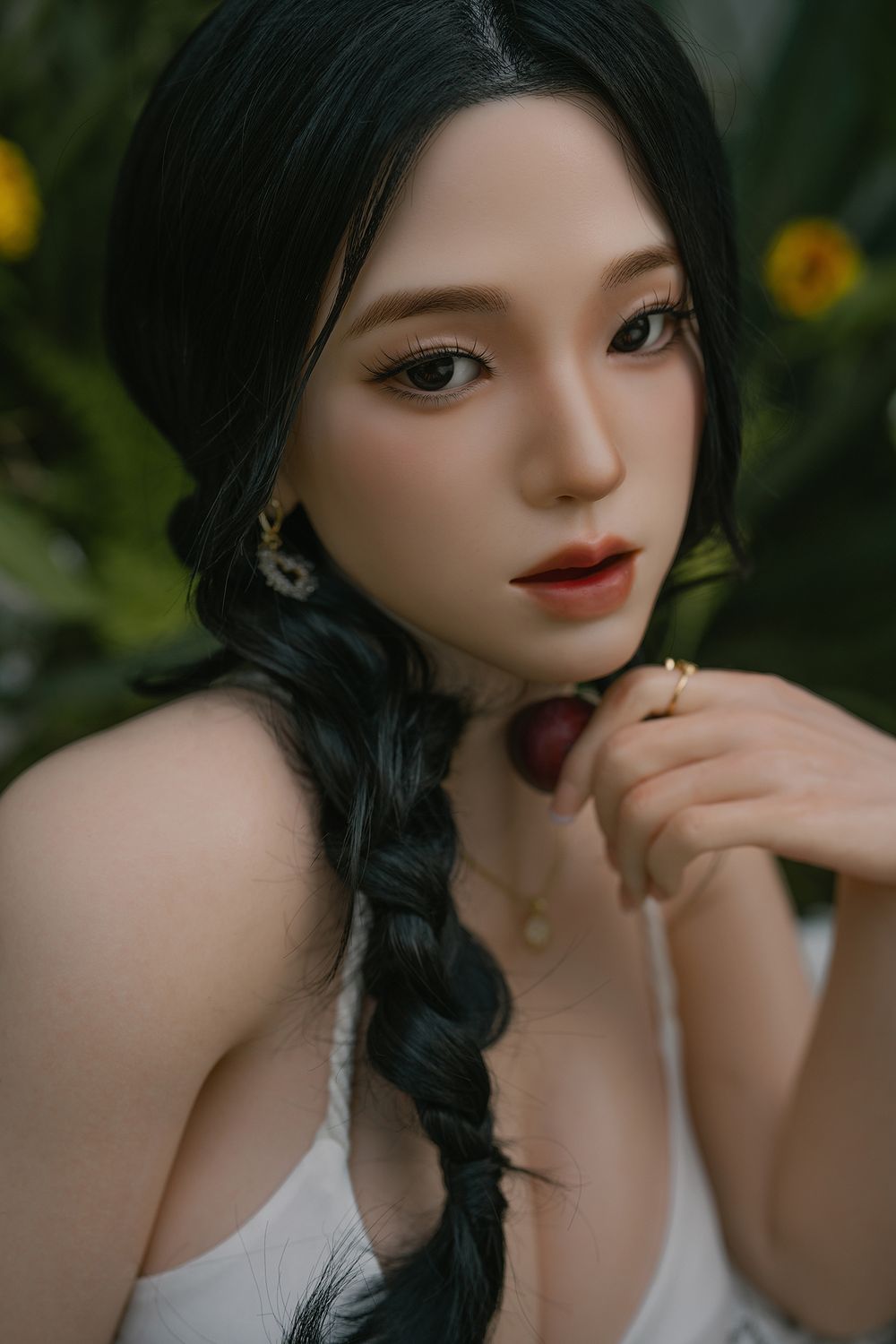 SY Doll  | 164cm/5ft4 Big Breasts Asain Charming Gentle Realistic Full Silicone Sex Doll - Liana