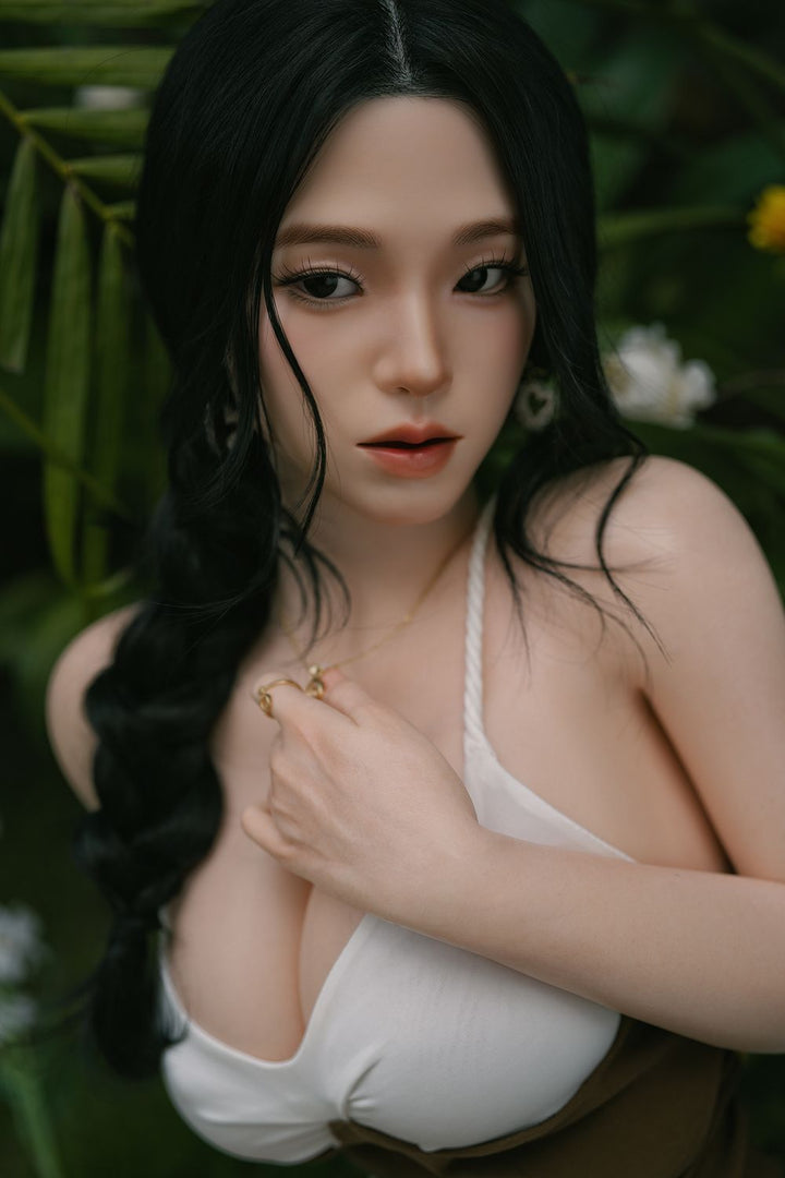SY Doll  | 164cm/5ft4 Big Breasts Asain Charming Gentle Realistic Full Silicone Sex Doll - Liana