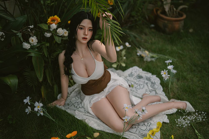 SY Doll  | 164cm/5ft4 Big Breasts Asain Charming Gentle Realistic Full Silicone Sex Doll - Liana