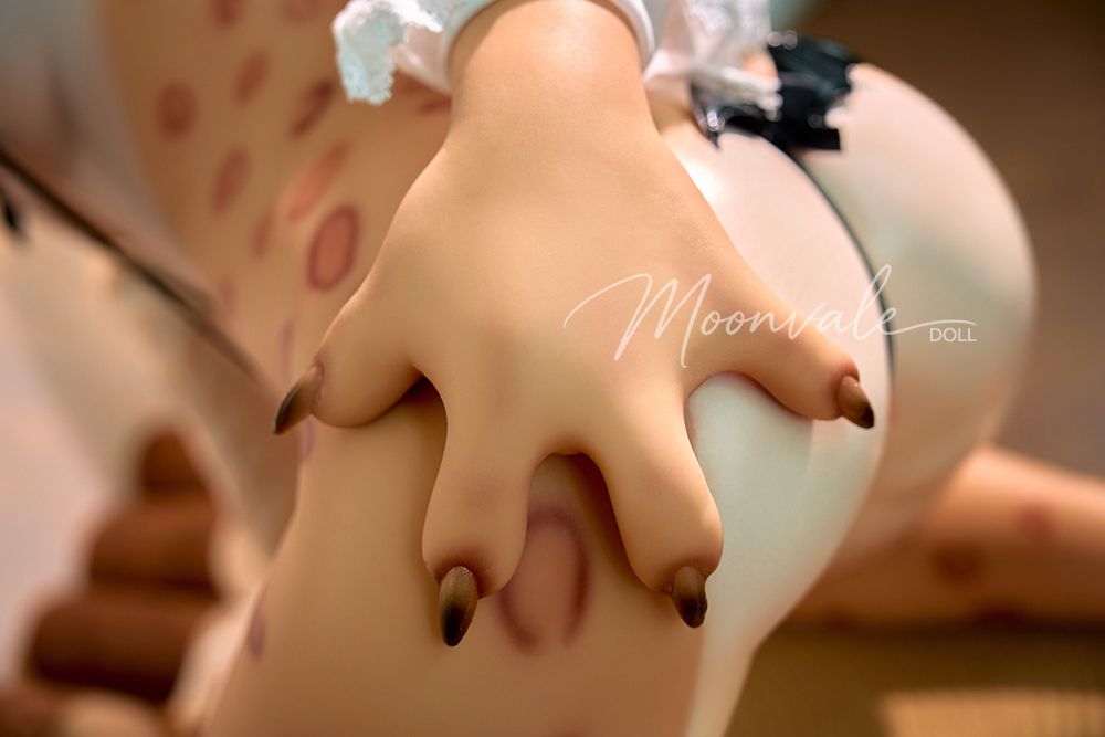Moonvale Doll | 155cm/5ft09 Small Breasts Seductive Playful Lovely Pink-hair Yellow Leopard Furry Realistic Silicone Sex Doll - Lyora