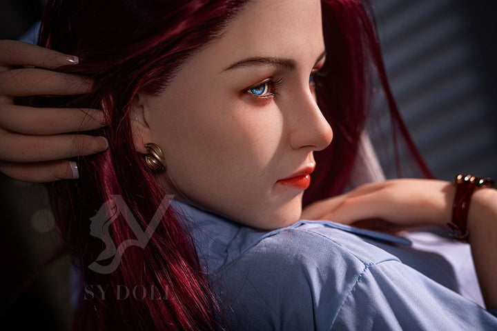 SY Doll |169cm/5ft5 Red Hair Mature Big Breasts Lifelike TPE Sex Doll - Jessi