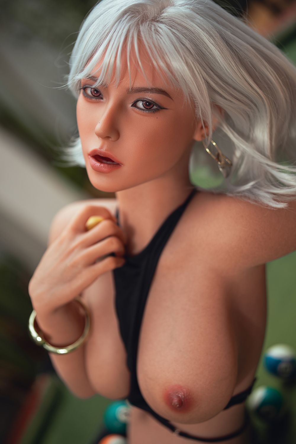 SY Doll | 164cm/5ft4 Big Breasts Charming Silver Beauty Lifelike TPE Sex Doll - Calista