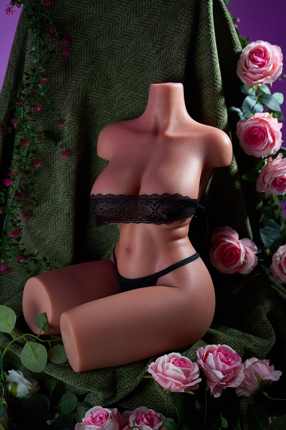 SY Doll | 60cm/2ft Big Breasts Elegance Luxury Firm Realistic Silicone Sex Torso - Sophia