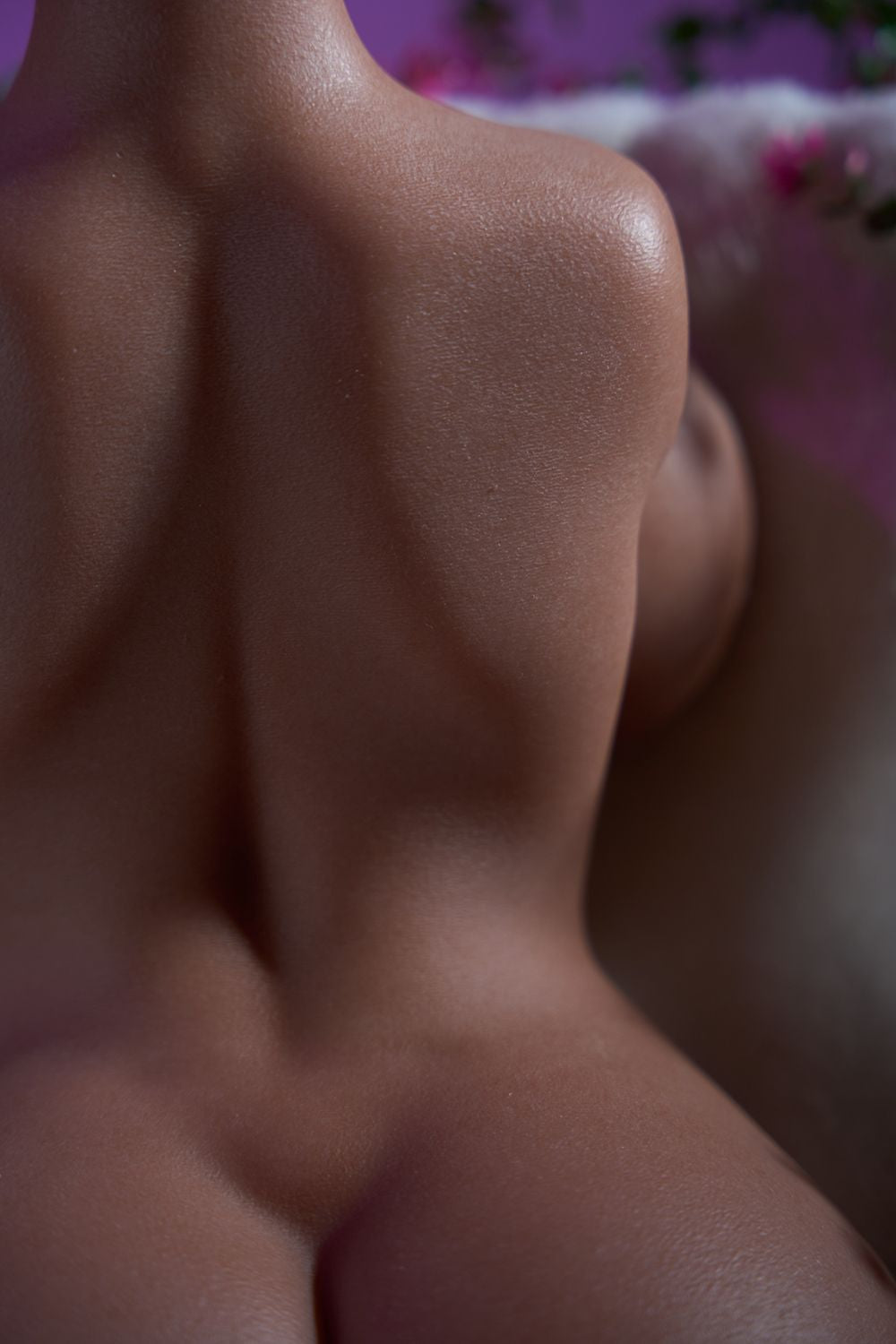 SY Doll | 40cm/1ft3 Big Breasts Alluring Sweet Busty Tan Skin Realistic Silicone Sex Torso - Louise