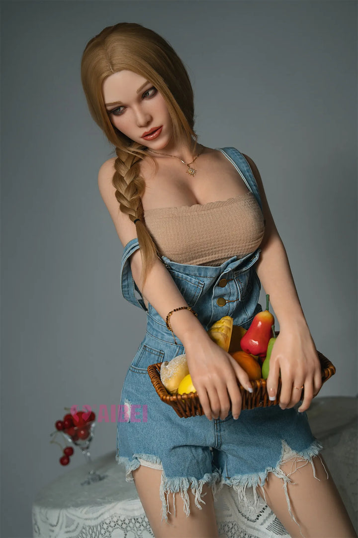 AIBEI Doll | 158cm/5ft2 F Cup ROS Head Lifelike Silicone Sex Doll #AB23 - Aria