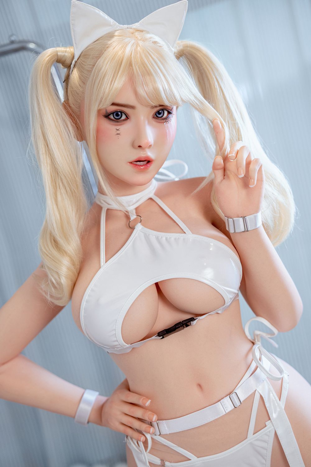 SY Doll | 164cm/5ft5 Big Breasts Enticing Avant-garde Avant-garde Realistic Full Silicone Sex Doll - Heloise