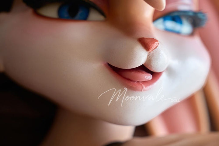 Moonvale Doll | 160cm/5ft3 Big Breasts Energetic Sporty Bunny Furry Realistic Silicone Sex Doll - Iris