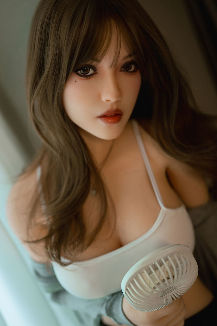 150cm/4ft11 Cheveux Roux Petite Poitrine Mature Poupée Sexuelle Réaliste - Kylie