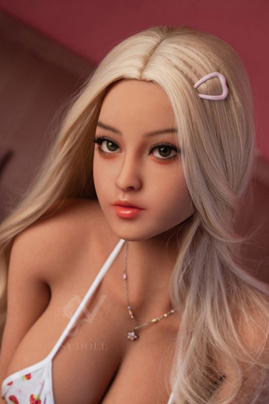 SY Doll | 160 cm große Brüste, bezaubernde blonde amerikanische Sweetheart-Mädchen, realistische TPE-Sexpuppe - Daisy