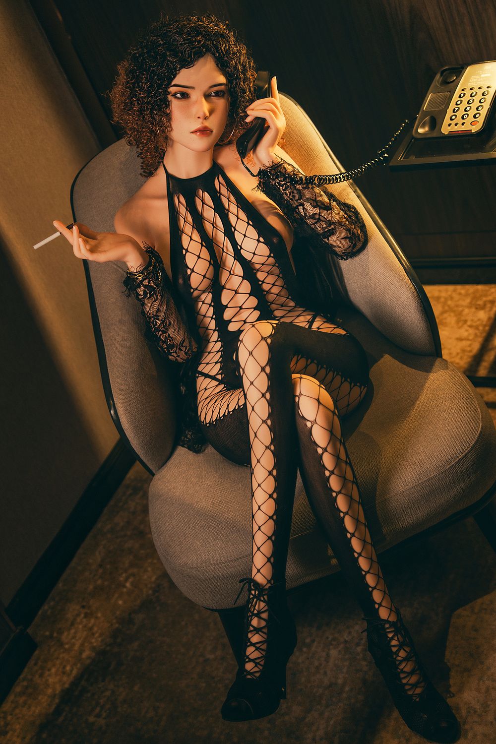 ROSRETTY | 173cm/5ft8 Small Breast Mature Full Silicone Sex Doll - Beatrice