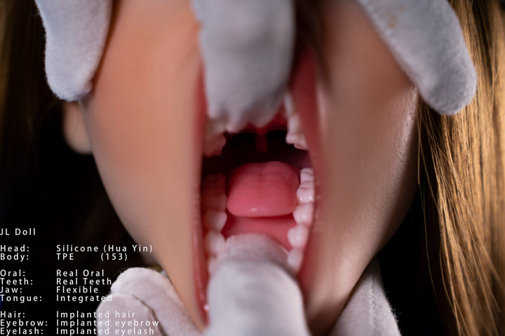 Jarliet | Huayin - 153cm/5ft C-cup Silicone Head Sex Doll With Blonde Straight Hair