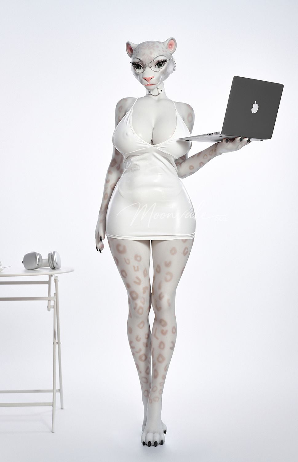 Moonvale Doll | 165cm/5ft5 Big Breasts Seductive Elegant Office Lady Furry Voluptuous Realistic Silicone Sex Doll - Velara