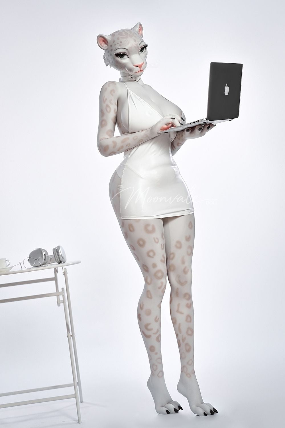 Moonvale Doll | 165cm/5ft5 Big Breasts Seductive Elegant Office Lady Furry Voluptuous Realistic Silicone Sex Doll - Velara