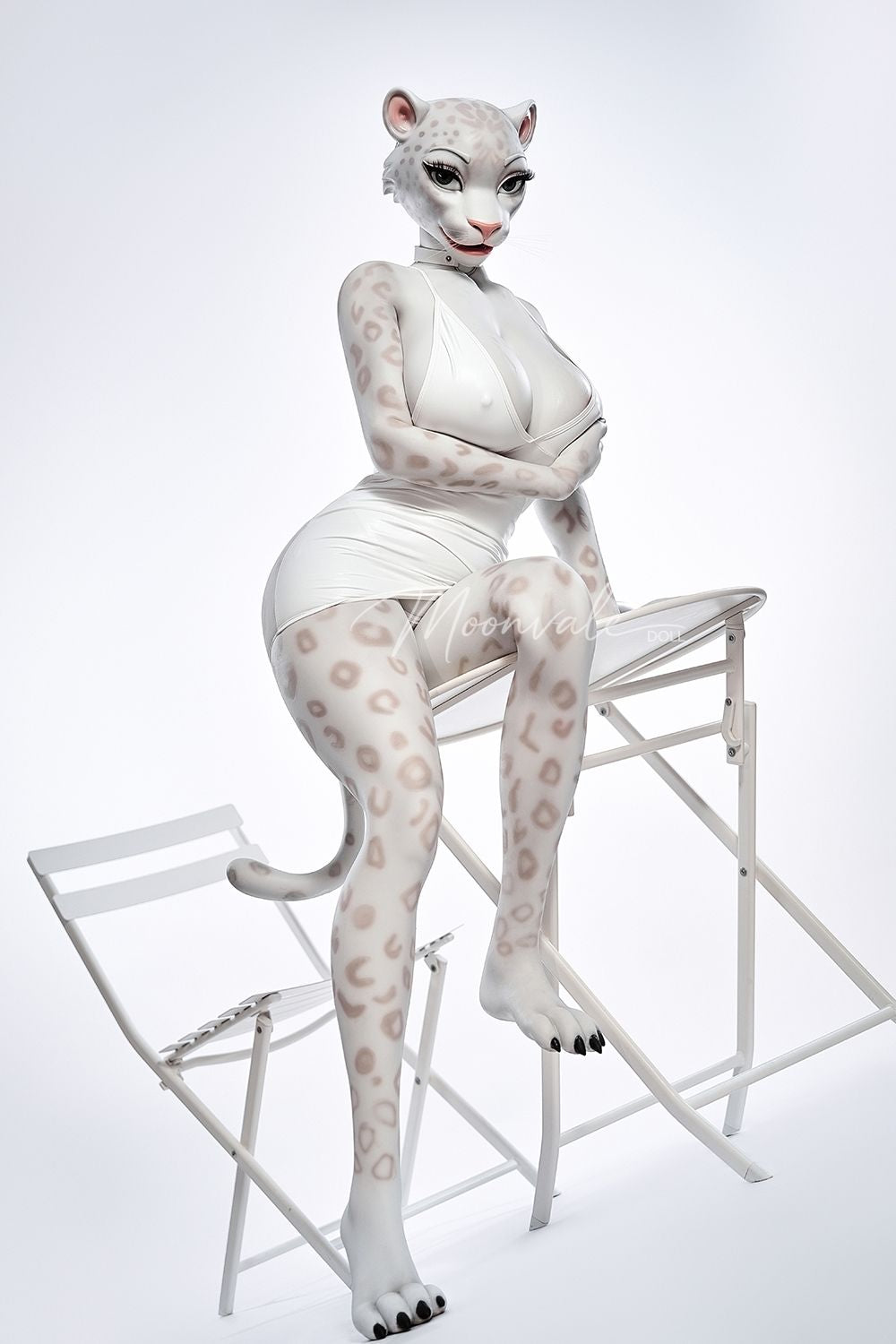 Moonvale Doll | 165cm/5ft5 Big Breasts Seductive Elegant Office Lady Furry Voluptuous Realistic Silicone Sex Doll - Velara