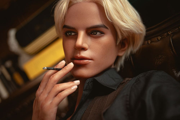 SY Doll | 168cm/5ft5 Seductive Blonde Handsome Realistic Full Silicone Gay Male Sex Doll - Blake