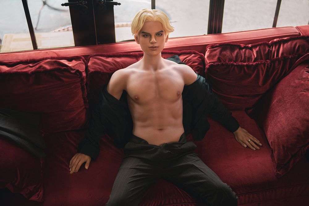 SY Doll | 168cm/5ft5 Seductive Blonde Handsome Realistic Full Silicone Gay Male Sex Doll - Blake