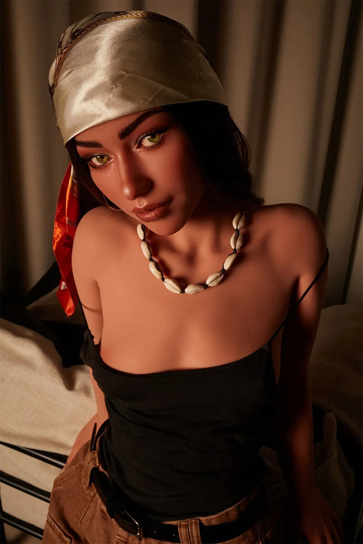 Climax Doll | 154cm/5ft1 Small Breasts Movable Jaw Silicone head Realistic Sex Doll With Long Hair - S Tori (In Stock US)