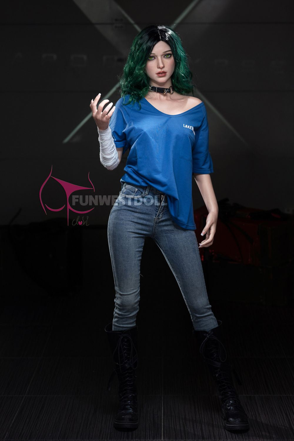 FUNWEST® Alexa 157cm (5ft2) 045S# D Breasts European Cool Silicone Sex Doll FSD001