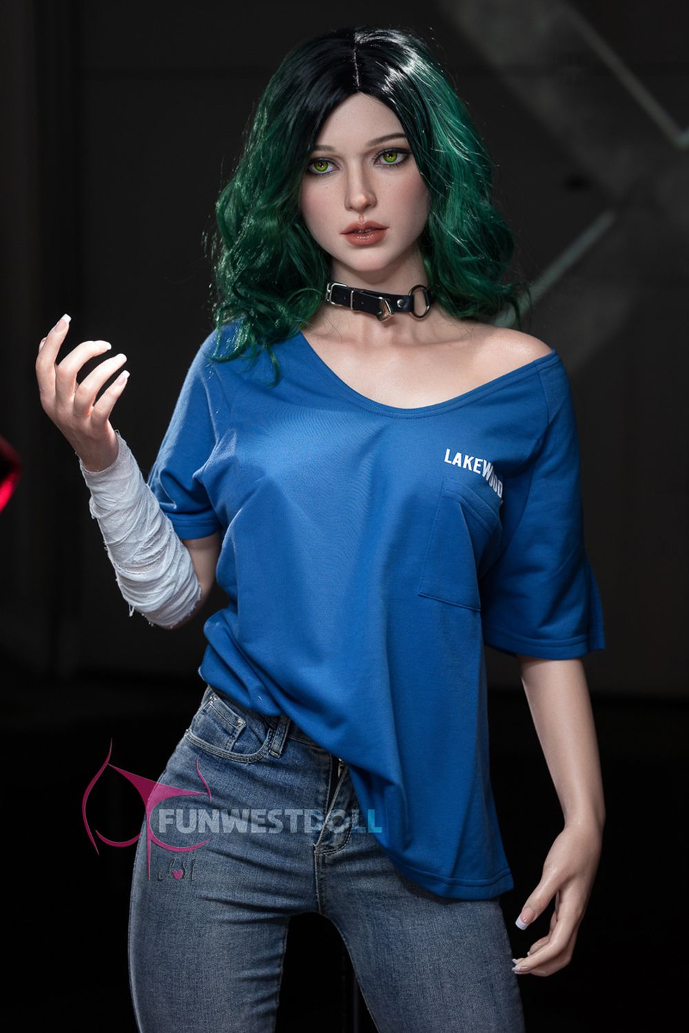 FUNWEST® Alexa 157cm (5ft2) 045S# D Breasts European Cool Silicone Sex Doll FSD001