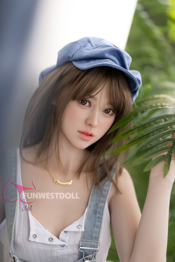 FUNWEST® Lucy 159cm (5ft2) 032S# A Breasts Japanese Fresh-style Silicone Sex Doll FSD009