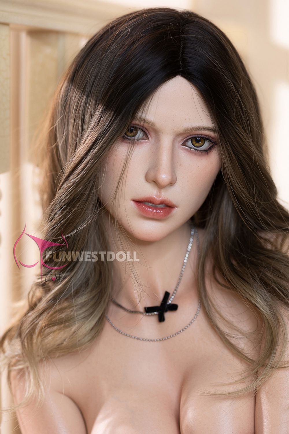 FUNWEST® Alexa 157cm (5ft2) 045S# D Breasts European Casual Chic Silicone Sex Doll FSD014