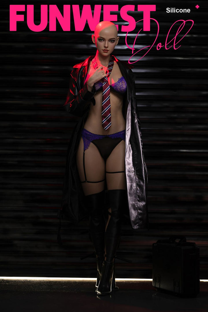 FUNWEST® Lexie 168cm (5ft6) 026S# D Breasts Seductive Queen Silicone Sex Doll FSD016