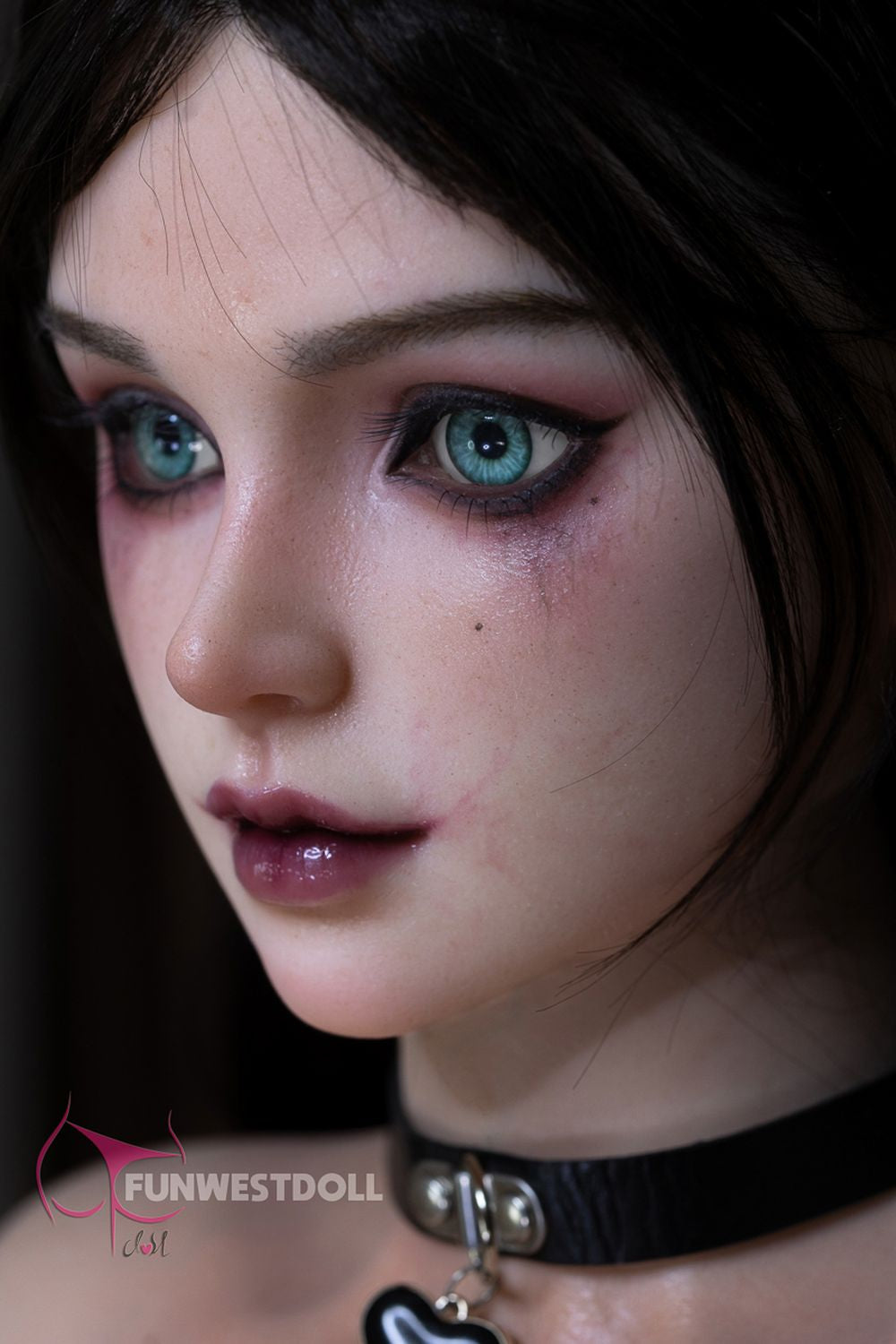 FUNWEST® Lily 160cm (5ft3) 036S# E Breasts Dark Nurse Halloween Silicone Sex Doll FSD017