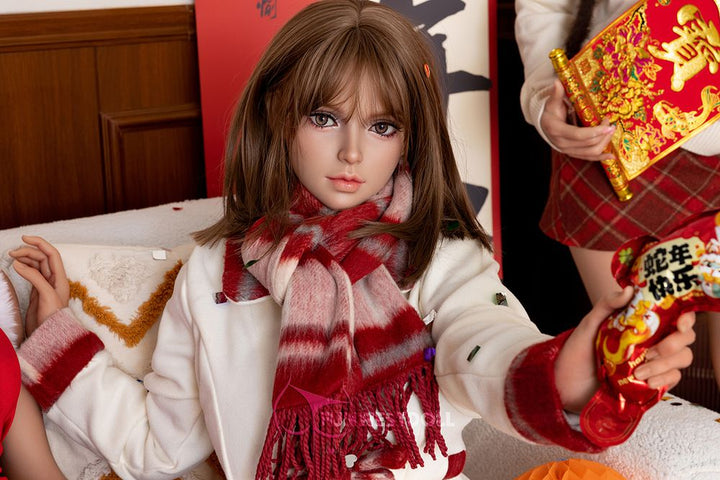 FUNWEST® Lily 156cm (5ft1) 036S# F Breasts Asian Cosplay Silicone Sex Doll FSD023