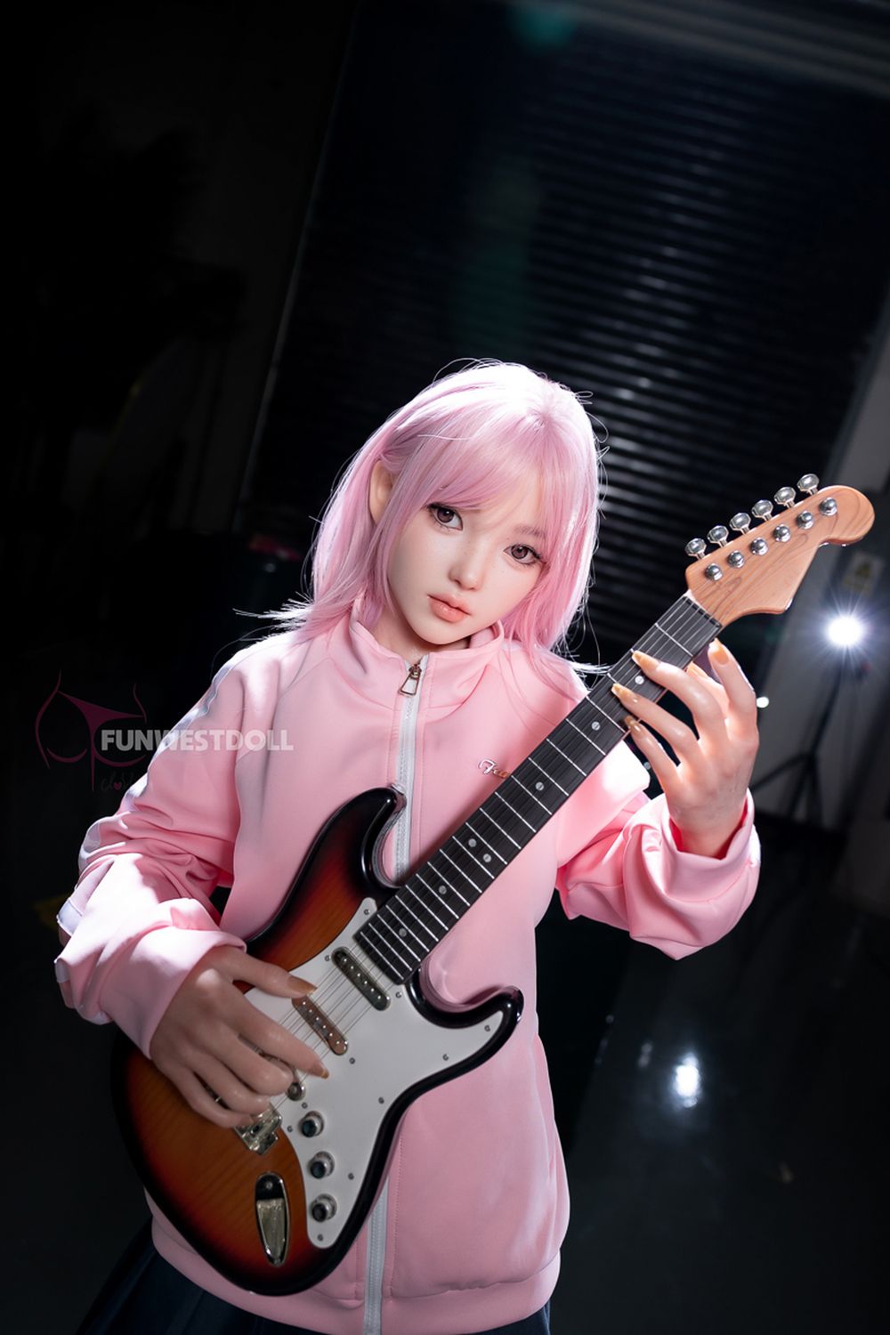 FUNWEST® Nika 152cm (5ft) 053S# D Breasts Anime Sweetheart Silicone Sex Doll FSD034