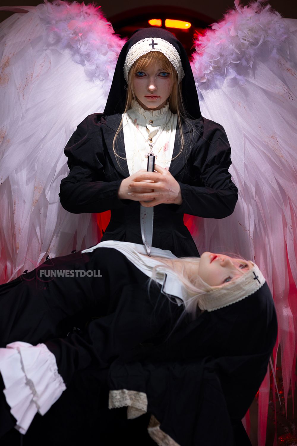 FUNWEST® Bella 159cm (5ft2) 037S# A Breasts Elegance Cosplay Silicone Sex Doll FSD038