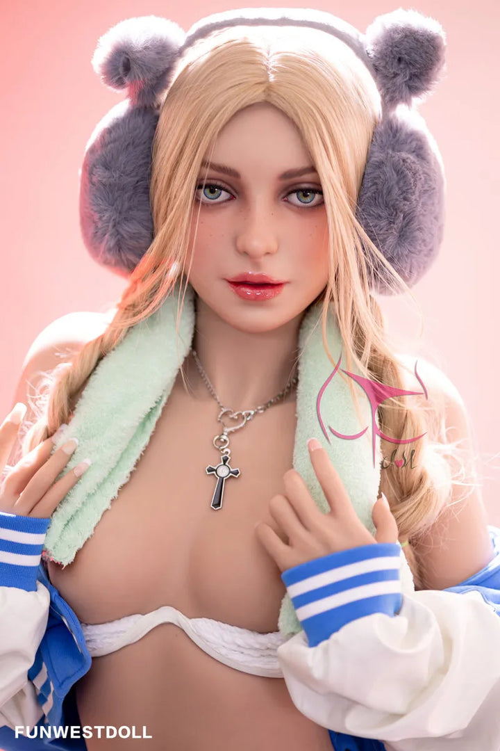 FUNWEST® Eudora 159cm(5.2') 029# A-CUP TPE セックスドール FWD052 (米国在庫あり)
