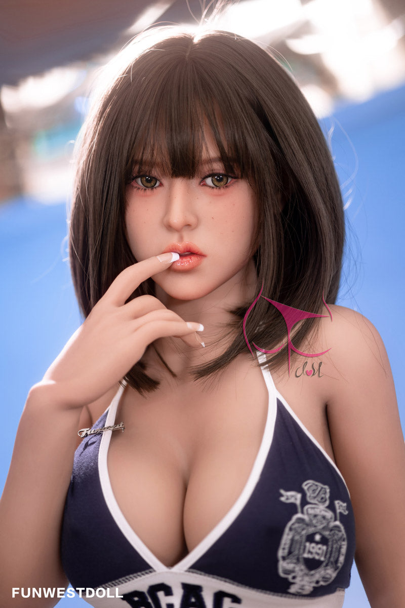 FUNWEST® Darlene 155cm(5.1') 028# F -Cup TPE Asian Sex Doll FWD053 (In Stock US)