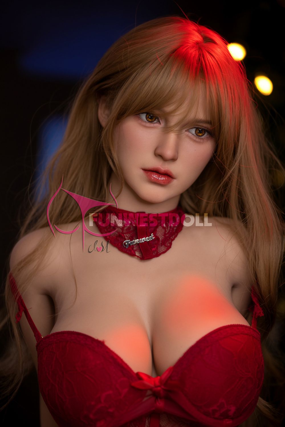 FUNWEST® Bella 155cm(5.1') 037# F-CUP TPE ヨーロピアン セックス ドール FWD088 (米国在庫あり) 