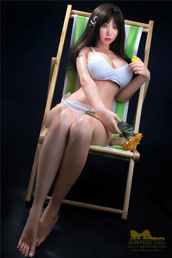 Irontech Doll | 165cm/5ft5 Seductive Asian Lifelike Silicone Sex Doll - Erin