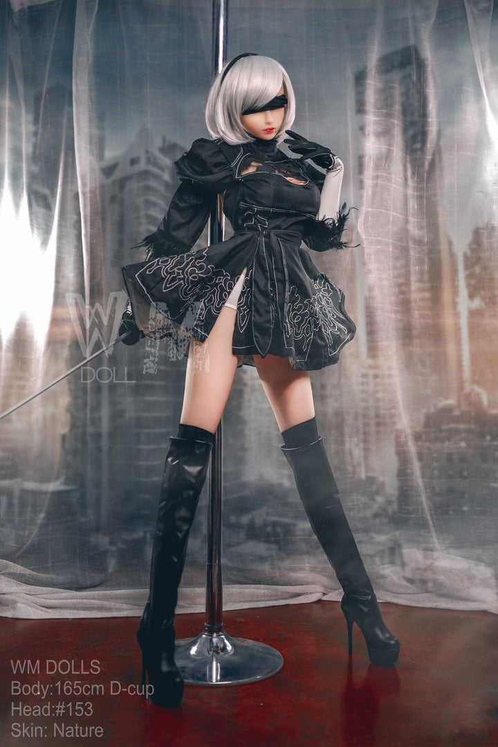 WM | 2B Anime 5ft 5/ 165cm D Cup Cosplay Sexpuppe - Fight Angel 