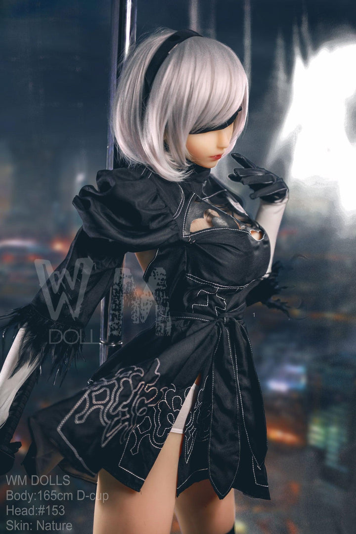 WM | 2B Anime 5ft 5/ 165cm D Cup Cosplay Sexpuppe - Fight Angel 