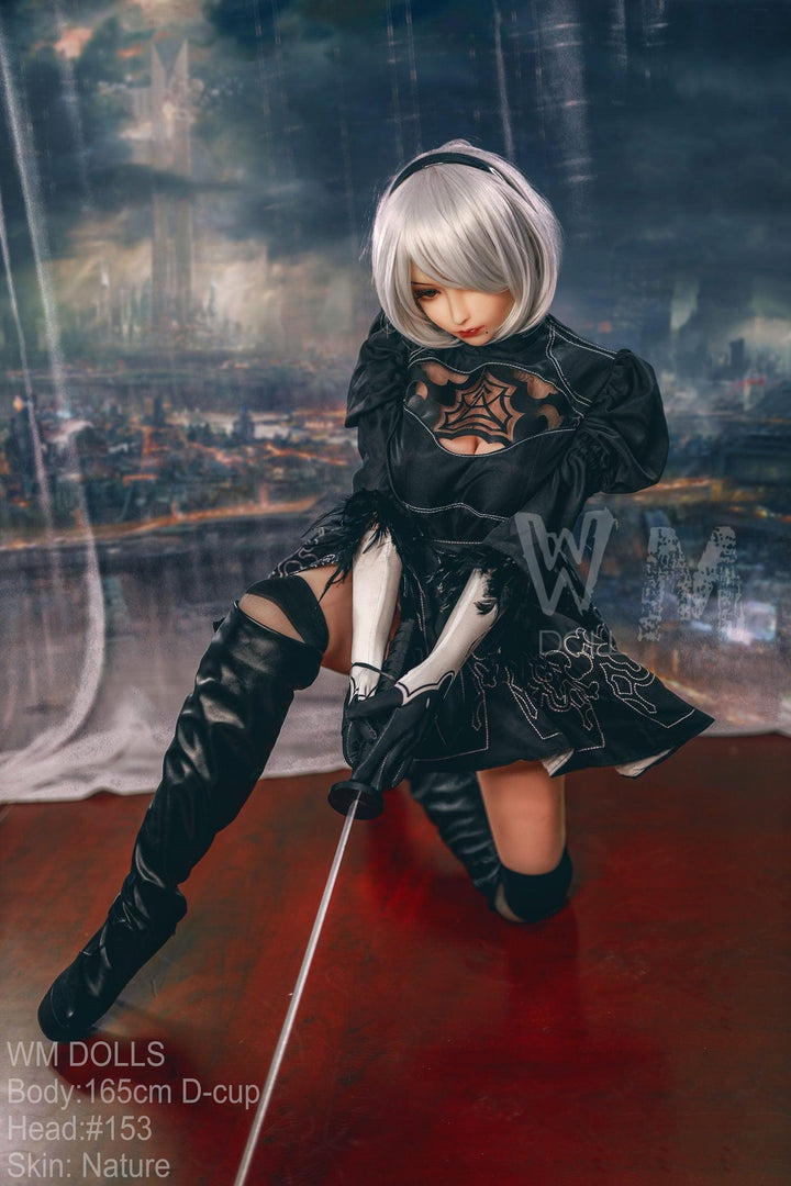 WM | 2B Anime 5ft 5/ 165cm D Cup Cosplay Sexpuppe - Fight Angel 