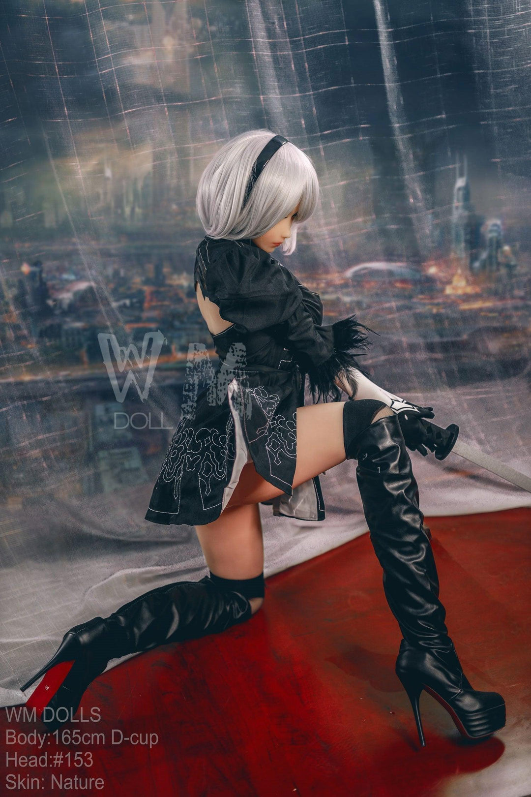 WM | 2B Anime 5ft 5/ 165cm D Cup Cosplay Sexpuppe - Fight Angel 