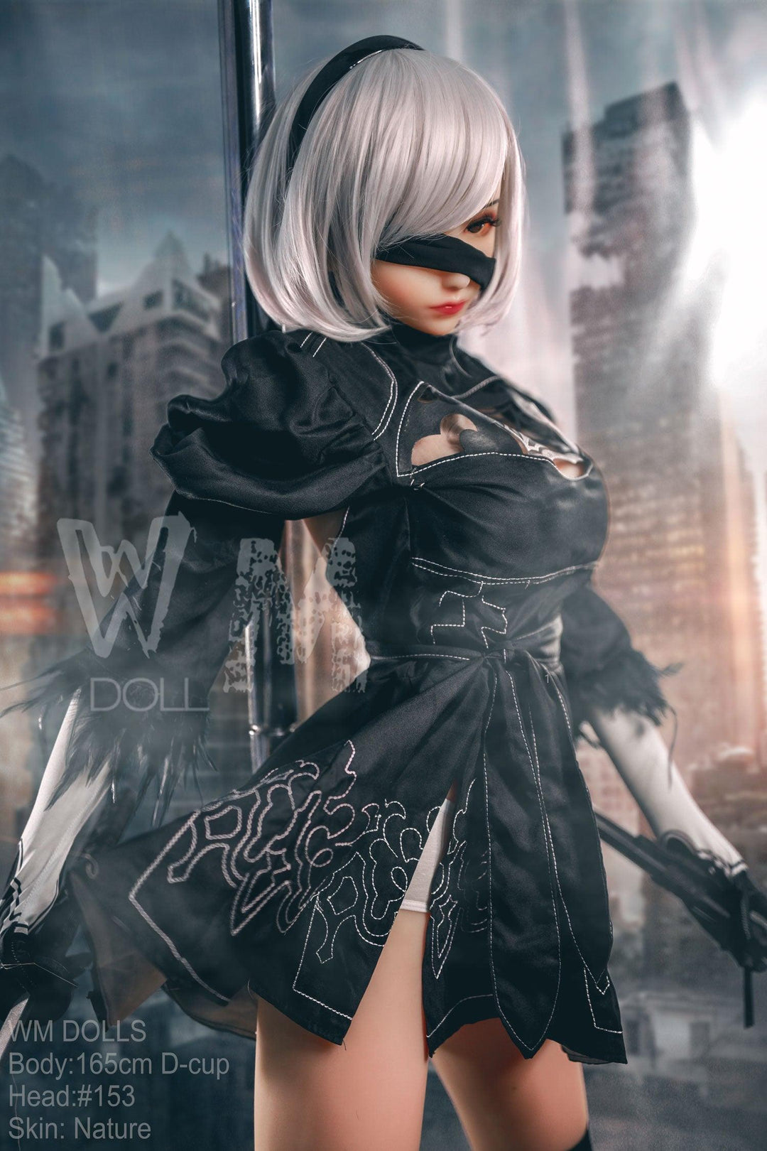 WM | 2B Anime 5ft 5/ 165cm D Cup Cosplay Sexpuppe - Fight Angel 