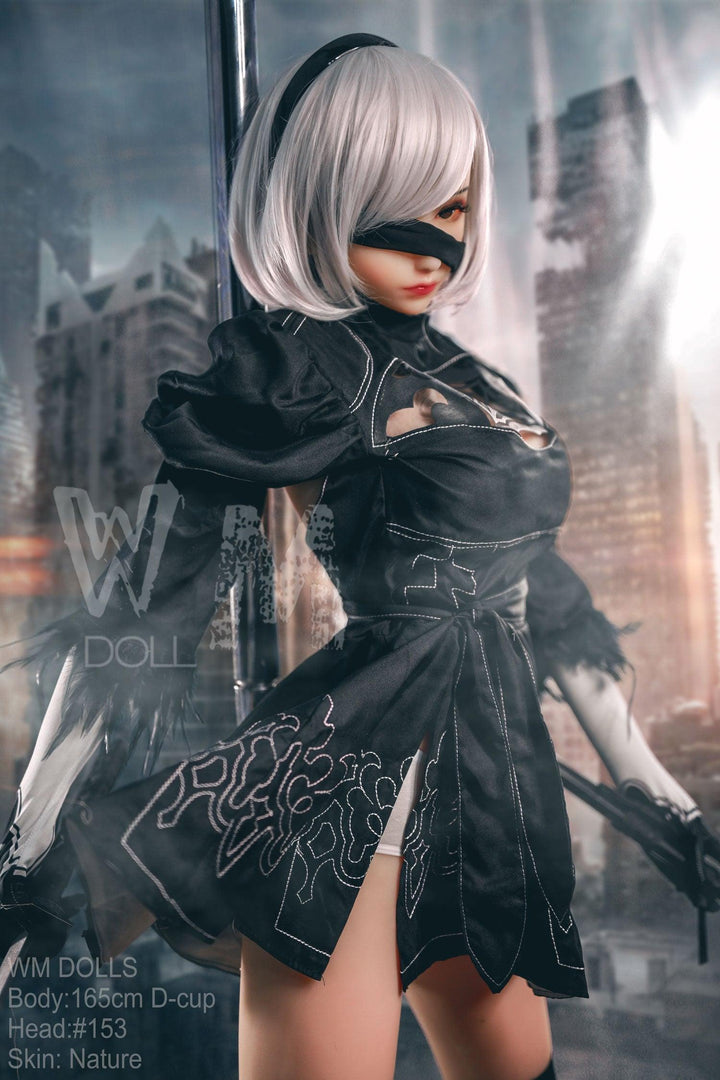WM | 2B Anime 5ft 5/ 165cm D Cup Cosplay Sexpuppe - Fight Angel 