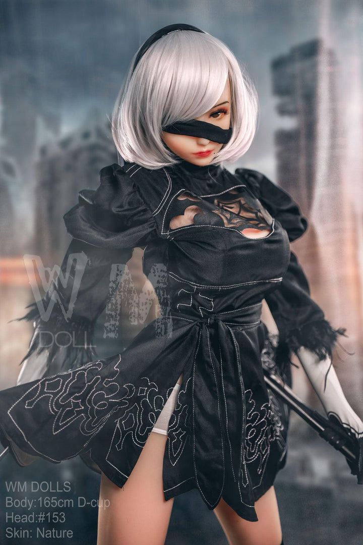 WM | 2B Anime 5ft 5/ 165cm D Cup Cosplay Sexpuppe - Fight Angel 