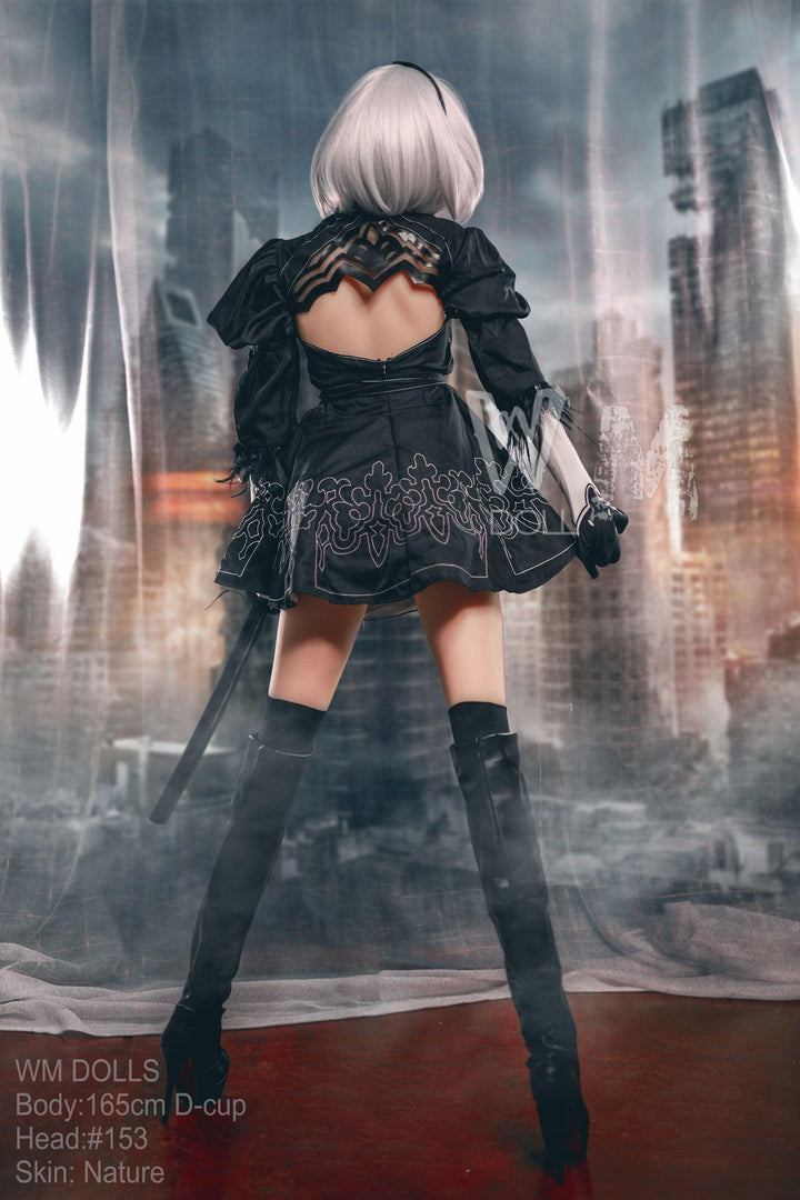 WM | 2B Anime 5ft 5/ 165cm D Cup Cosplay Sexpuppe - Fight Angel 