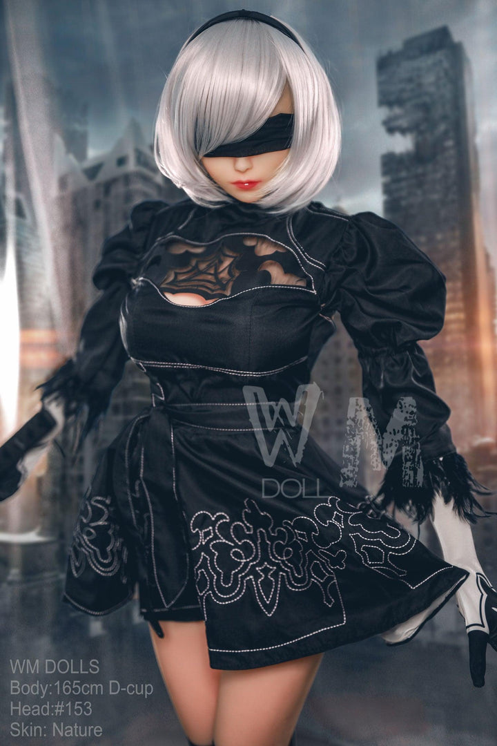 WM | 2B Anime 5ft 5/ 165cm D Cup Cosplay Sexpuppe - Fight Angel 